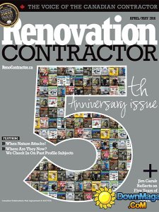 Renovation Contractor - April/May 2016