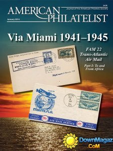 American Philatelist - January 2014