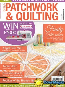 Patchwork and Quilting UK - February 2016