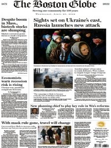 The Boston Globe - 04.20.2022