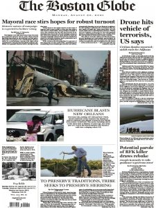 The Boston Globe - 08.30.2021