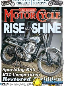 The Classic MotorCycle - March 2016