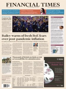 Financial Times UK - 03.09.2021