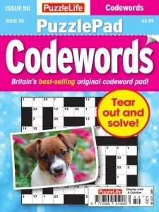 PuzzleLife PuzzlePad Codewords - Is. 50 2020