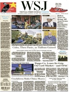 The Wall Street Journal 08.21 2021