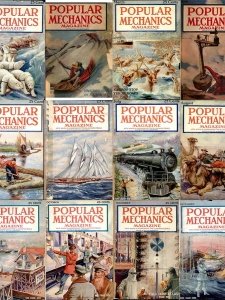 Popular Mechanics USA - 1923 Full Year