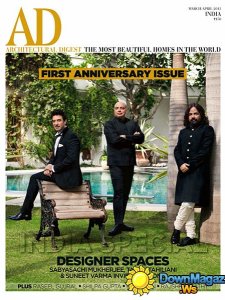 Architectural Digest India - March/April 2013