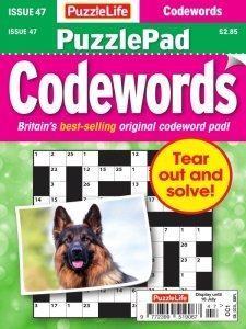 PuzzleLife PuzzlePad Codewords - Is. 47 2020