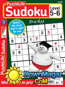 PuzzleLife Sudoku Tricky - Issue 17 2017