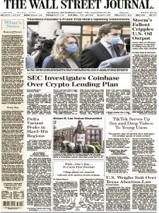 The Wall Street Journal 09.09 2021