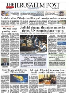 The Jerusalem Post - 22.02.2023