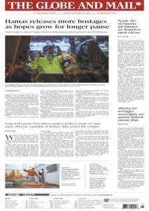 The Globe and Mail - 11.27.2023