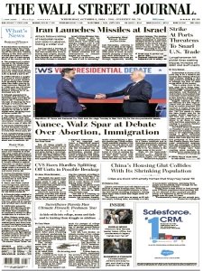 The Wall Street Journal 10.2.2024