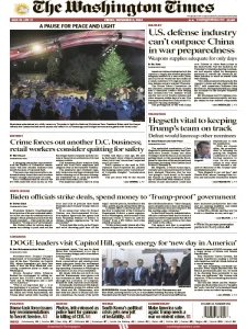 The Washington Times - 12.6.2024