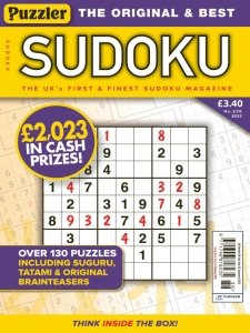 Puzzler Sudoku - No. 236 2022