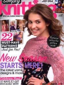 Simply Knitting Issue 98- October 2012