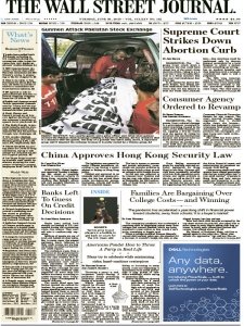 The Wall Street Journal - 06.30.2020