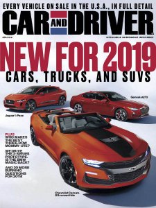 Car and Driver USA - 09.2018