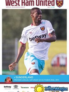 West Ham United vs Sunderland - 22 October 2016