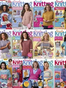 Simply Knitting - 2023 Full Year Issues Collection