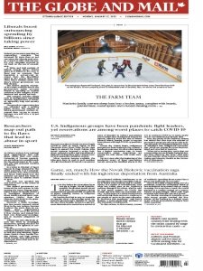 The Globe and Mail - 01.17.2022