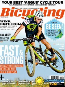 Bicycling SA - March 2016