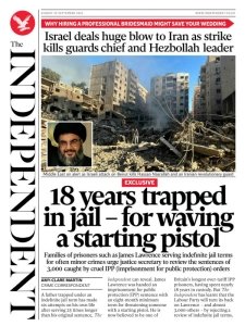 The Independent - 29.09.2024