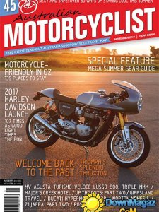 Australian Motorcyclist - November 2016