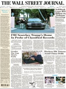 The Wall Street Journal 08.9 2022