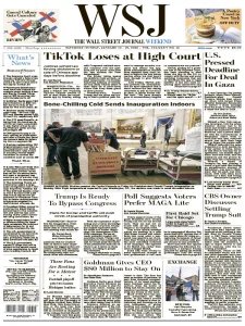 The Wall Street Journal - 01.18.2025