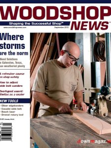 Woodshop News Magazine - September 2012