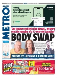 Metro UK - 15.08.2024