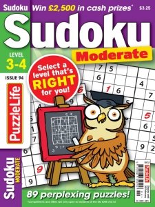 PuzzleLife Sudoku Moderate - Is. 94 2024