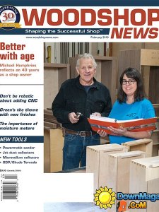 Woodshop News USA - February 2016