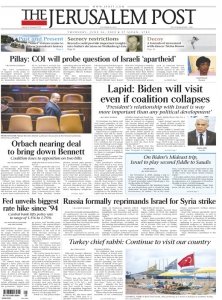 The Jerusalem Post - 16.06.2022