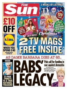 The Sun UK - 12.12.2020