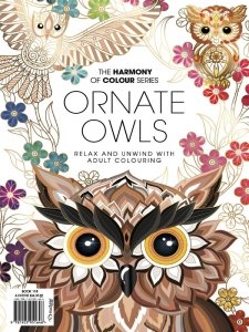 Colouring Book: Ornate Owls - Book 118 2024