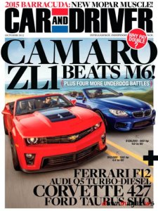 Car and Driver USA Magazine October 2012