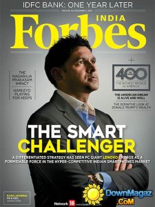 Forbes IN - November 11, 2016