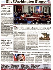 The Washington Times 12.22 2022