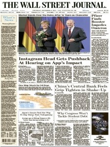 The Wall Street Journal 12.9 2021