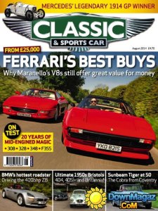 Classic & Sports Car UK - August 2014