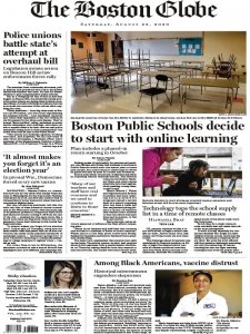 The Boston Globe - 08.22.2020