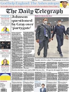 The Daily Telegraph 17.01 2022