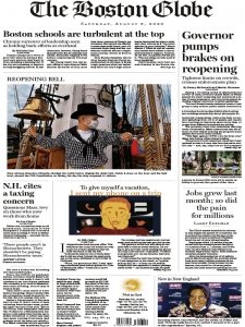 The Boston Globe – 08.08.2020