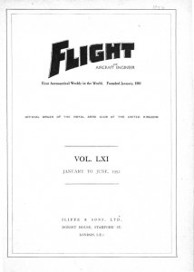 Flight International - 1952 Full Year