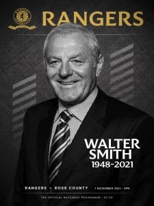 Rangers Football Club Matchday Programme - 7.11.2021