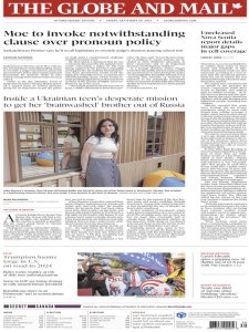 The Globe and Mail - 09.29.2023