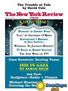 New York Review of Books USA - 14 January 2016