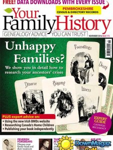 Your Family History - November 2016